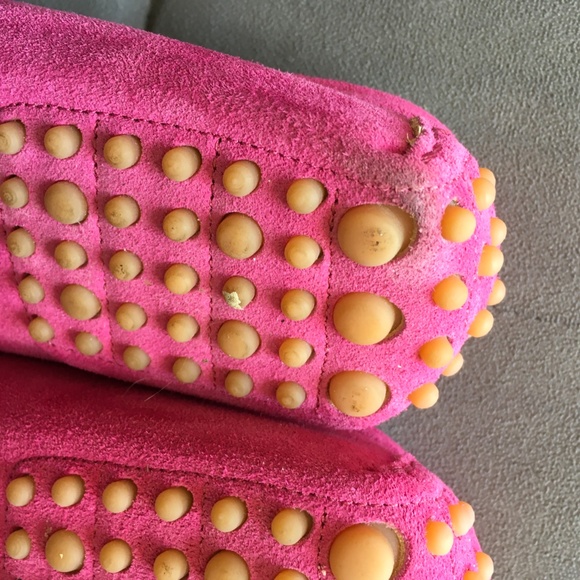 M Gemi Pink Driving Moccasins - Picture 6 of 6